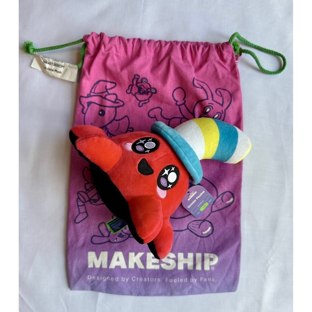 Makeship VTuber Thorlar Plushie Rare Retired Plush Rare Collectible 1 of 419